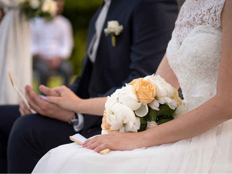 bouquet fiori rito cristiano evangelico matrimonio siciliano